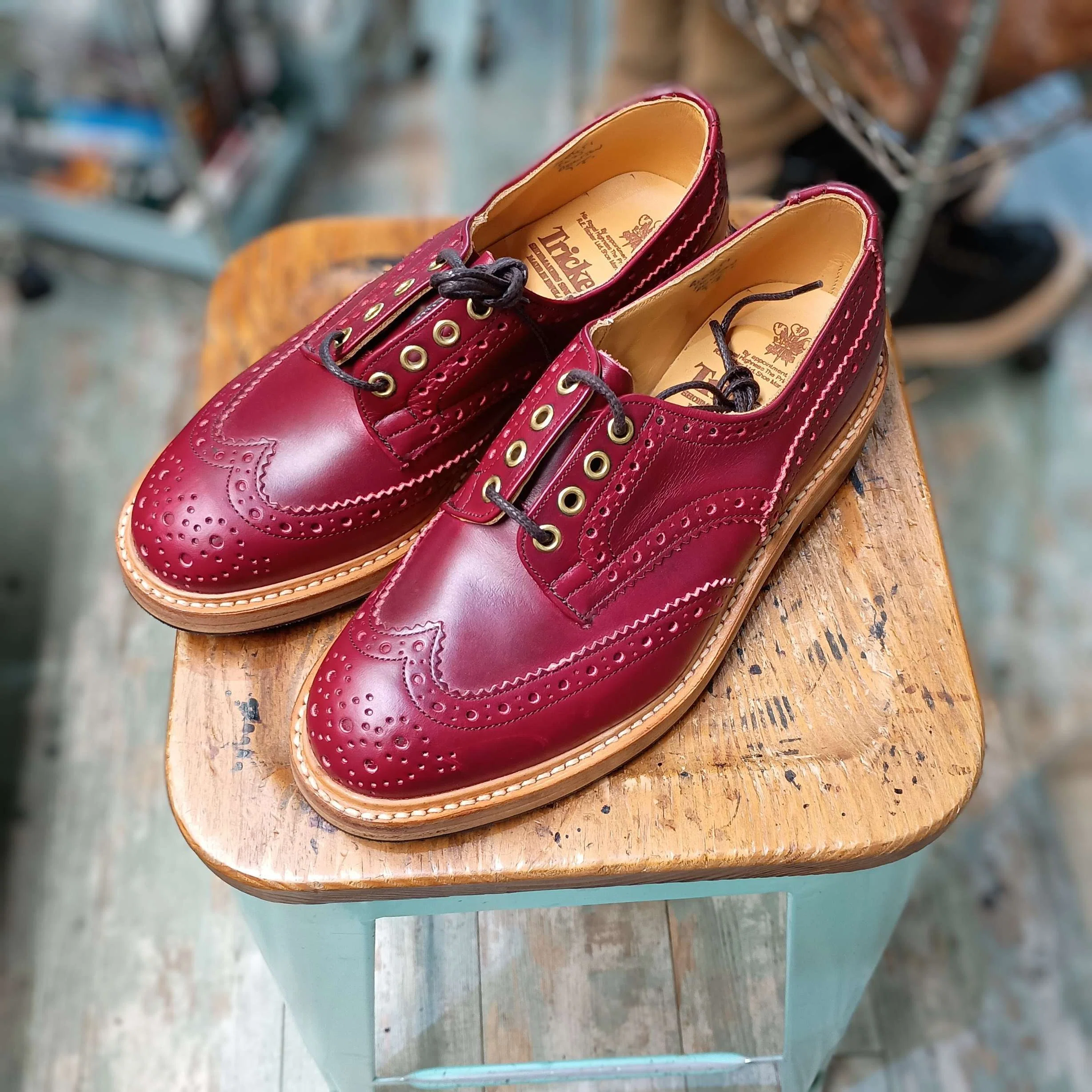ハーフラバー補強/ハーフソール】Tricker's/トリッカーズ｜CREA Repair
