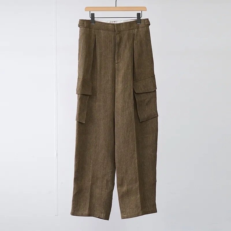 ユ*ピ様 Fendart オフィサードレスカーゴパンツ Fendart / Officer Dress Cargo Pants(Charcoal) |