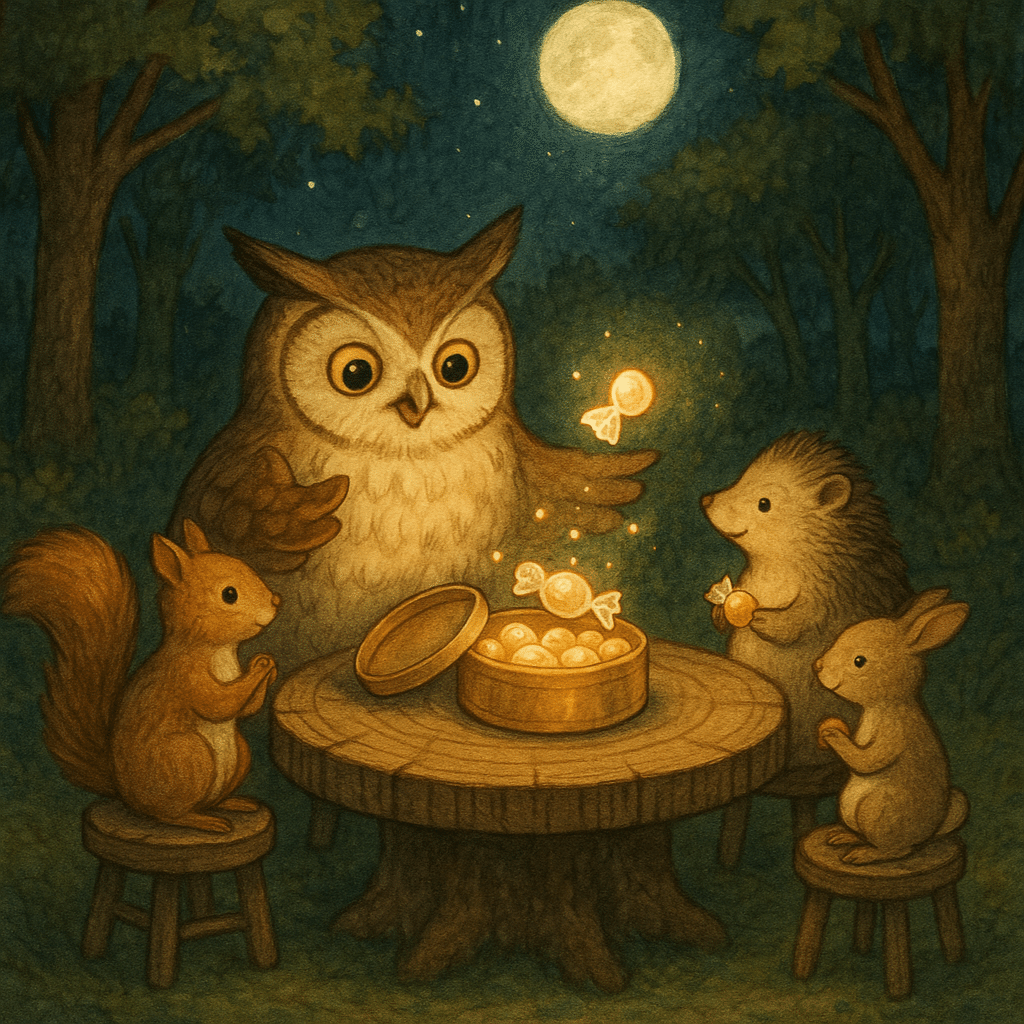 童話「キャンディとふくろう議長の夜会」｜朗読屋きどっち