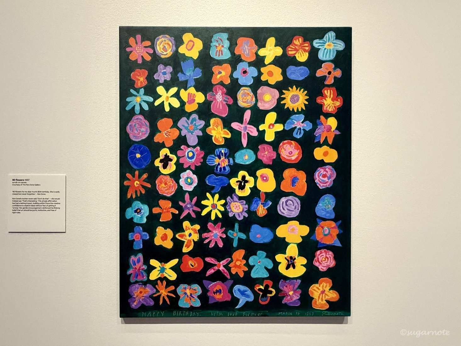 Ken Done 「80 flowers」 に感じた、色と想いのあたたかさ｜Rui