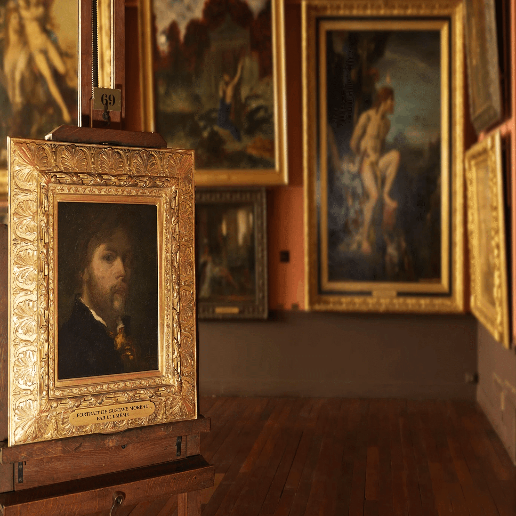 ギュスターヴ・モロー美術館、11月8日メールより 一部紹介です