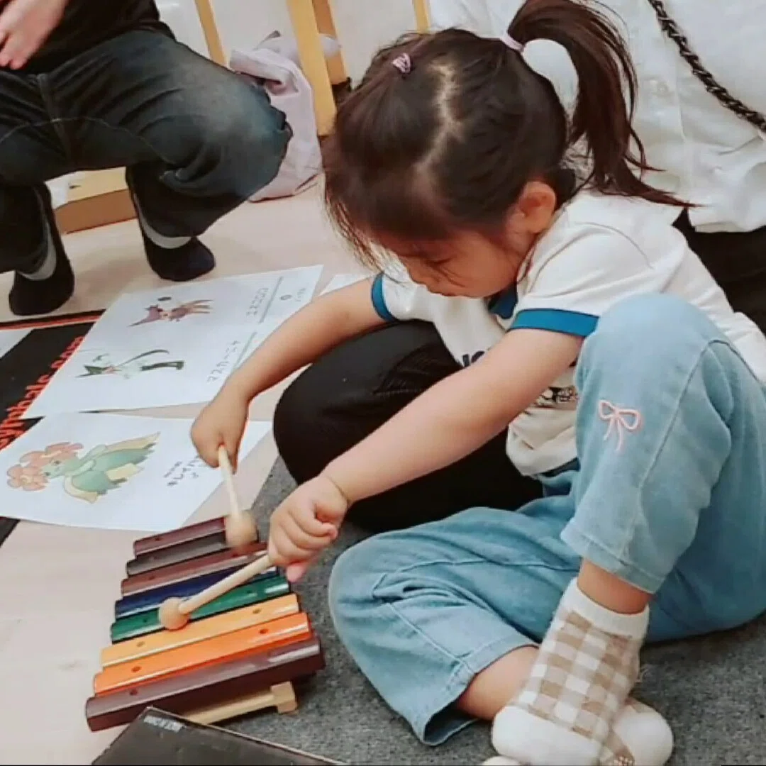 🎵Drum lessons for a 4-year-old girl with developmental characteristics🎵 ...