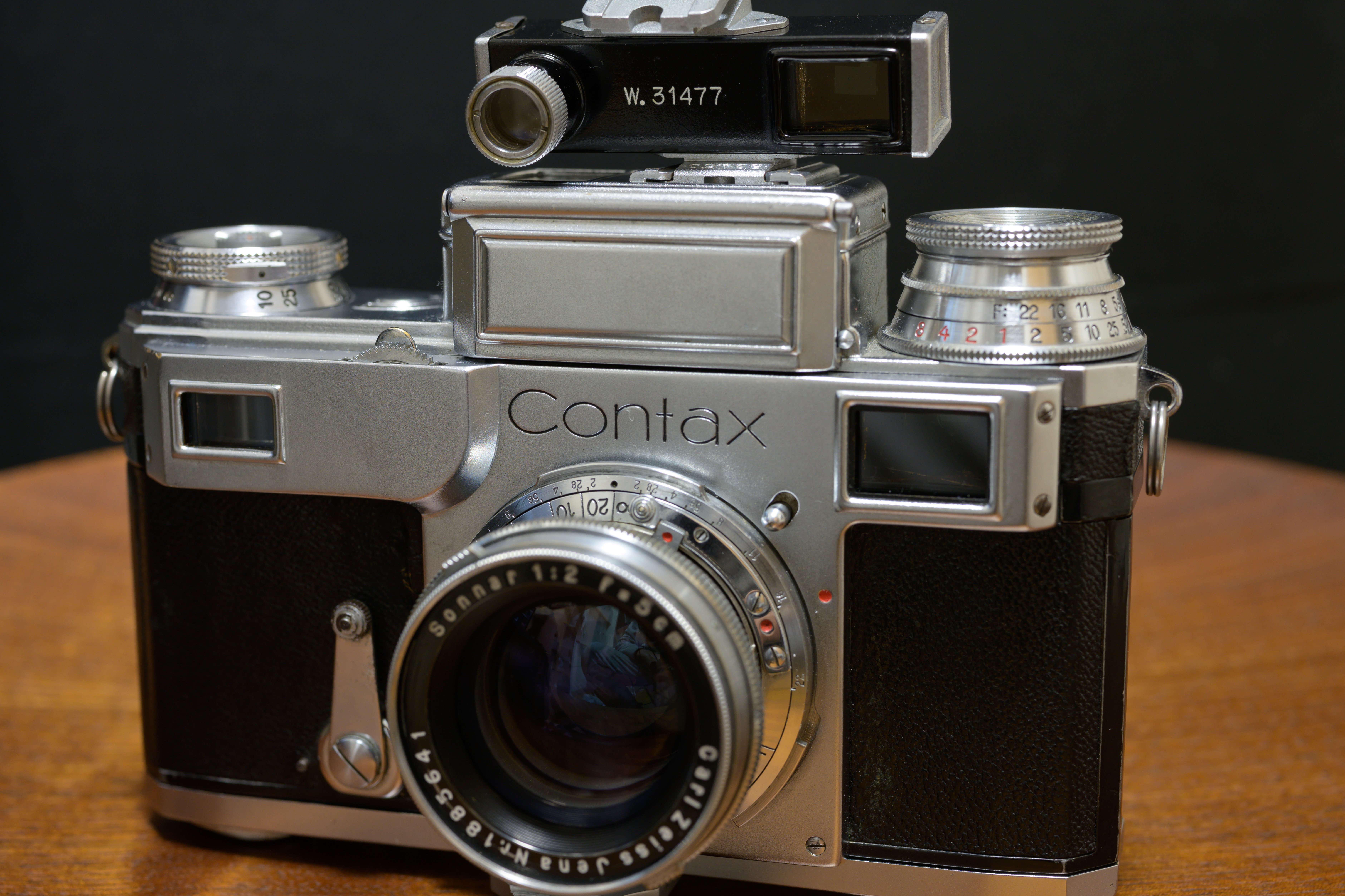 【ZEISS IKON】ツアイス コンタメーター 美品 Zeiss Ikon ZM ボディ シルバー（メーター整備済） γA2293-2F2-Ω