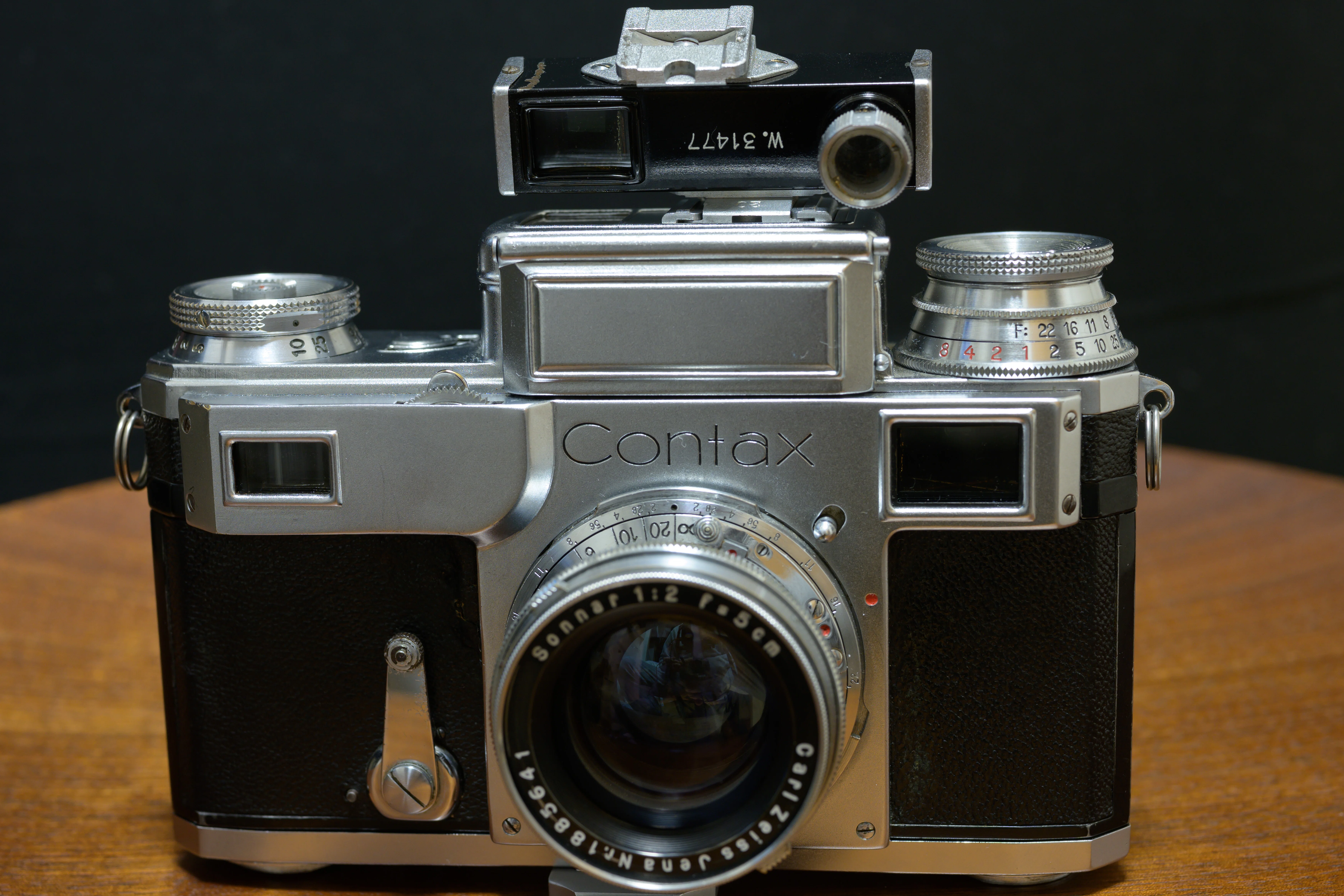 【ZEISS IKON】ツアイス コンタメーター 美品 Contax ニ告グ！90cmノ壁ヲ突破セヨ｜と ご り ん