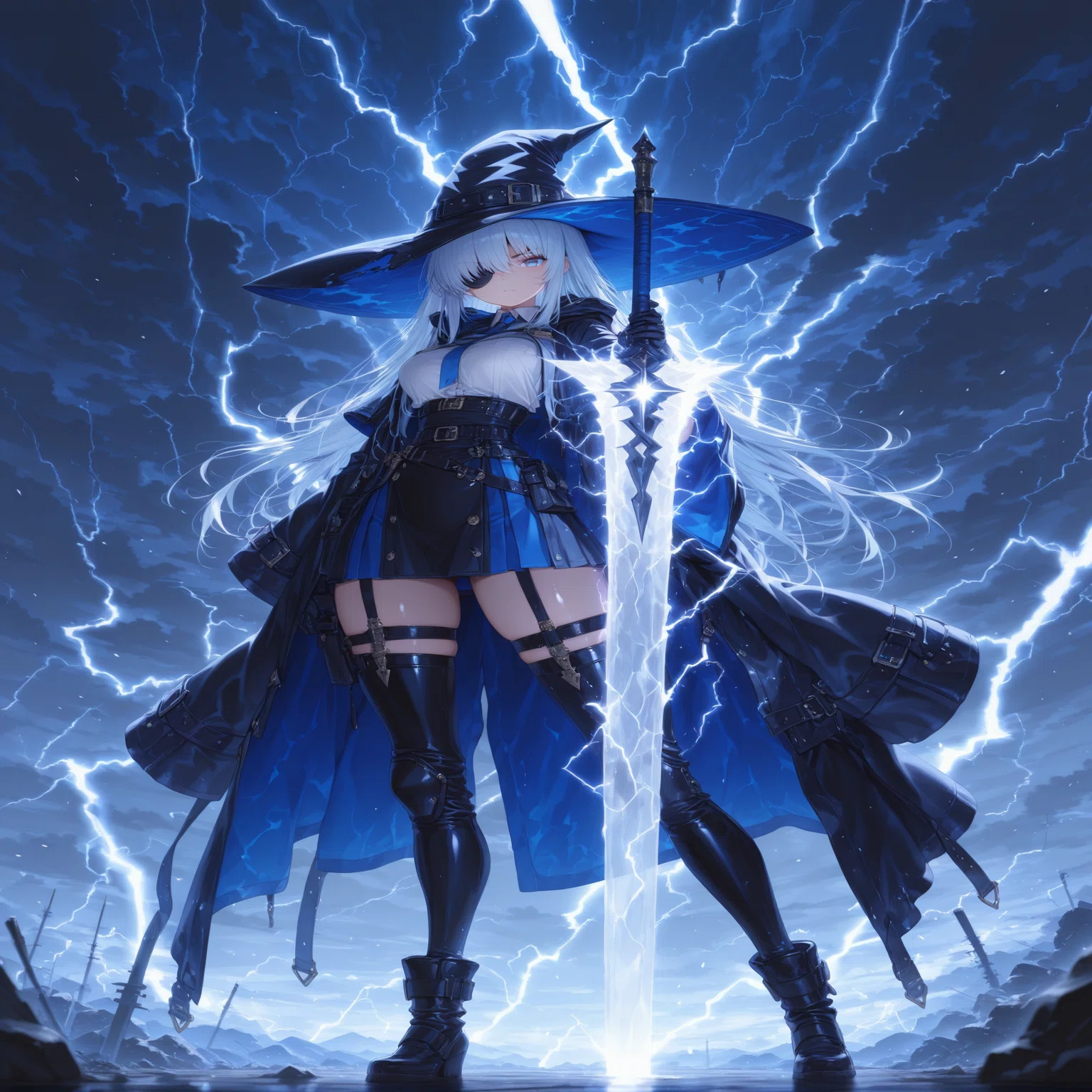 画像生成AI】和風×魔法使いの幻想アート集― 光と呪符が舞う、雅なる