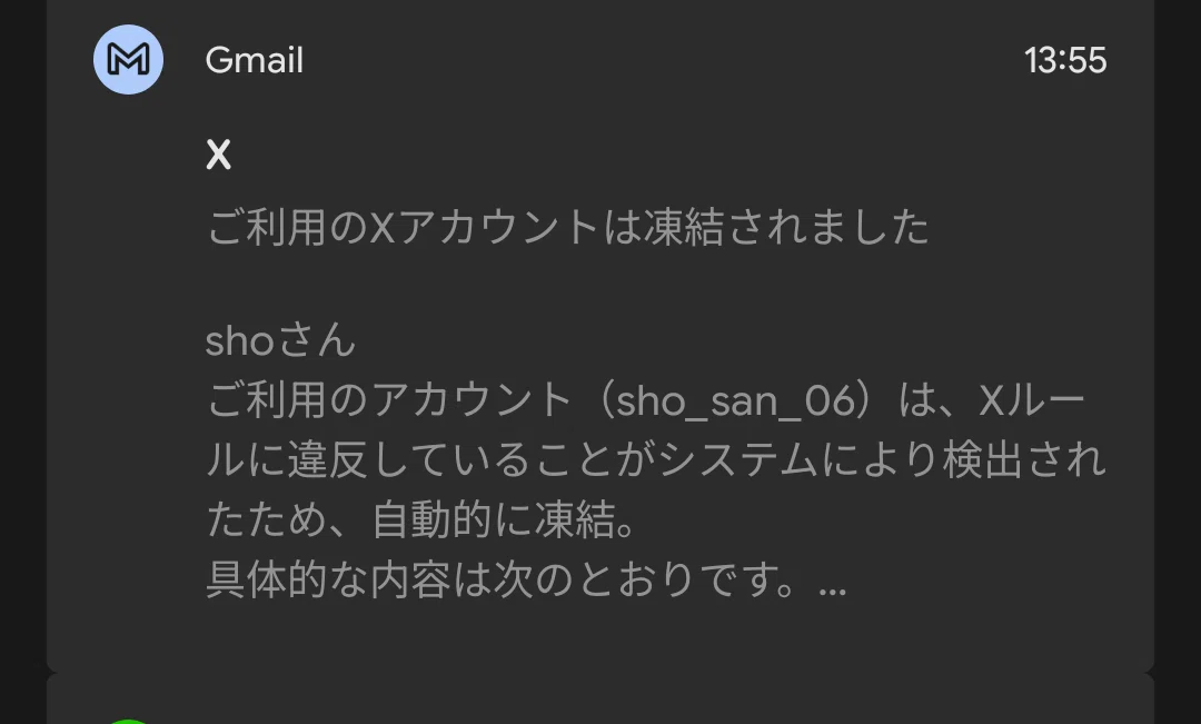 Xが凍結されて1日で解除された話と海の写真｜しょー