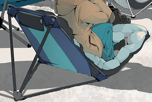 ゆるキャンメンバーの使用チェア 新情報｜Hanako Yamada