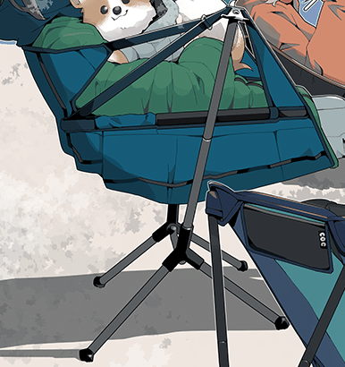 ゆるキャンメンバーの使用キャンプチェア 新情報｜Hanako Yamada