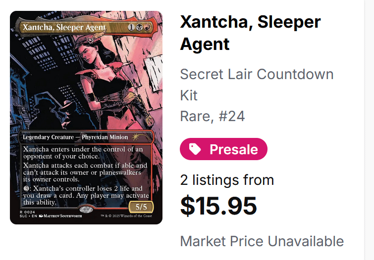 secretlairーカウントダウンキットに特別なボーナスシートや中身が判明