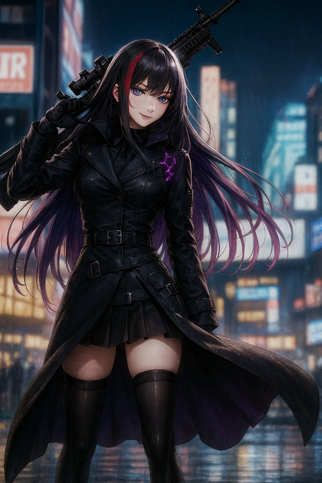 クロスカラーウォーズ|黒チーム: 黒崎夜音＆影月闇音 – 「闇夜に消える