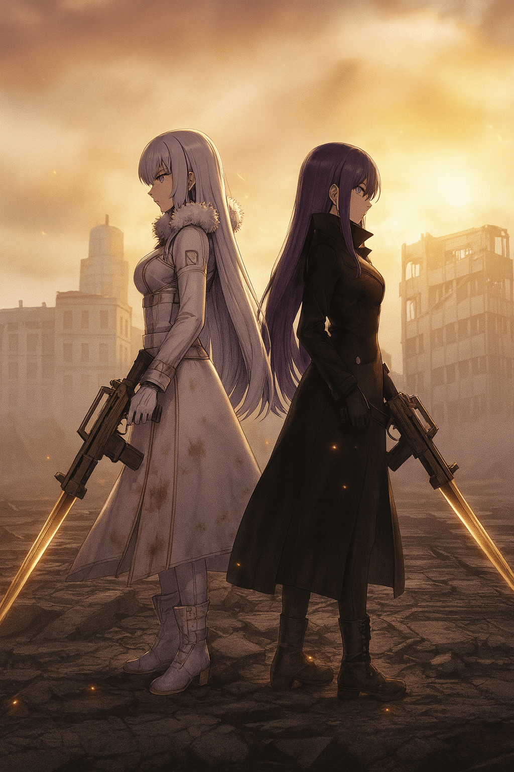 クロスカラーウォーズ|黒チーム: 黒崎夜音＆影月闇音 – 「闇夜に消える