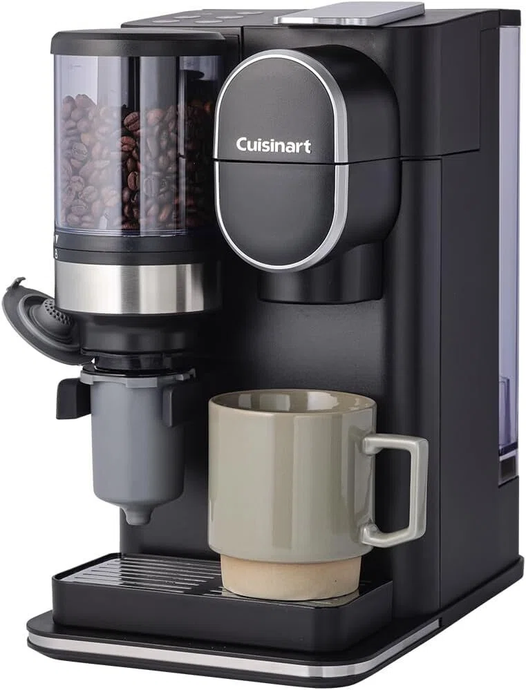 豆から淹れる至福の一杯！クイジナート ドリップワン ミル付 コーヒー