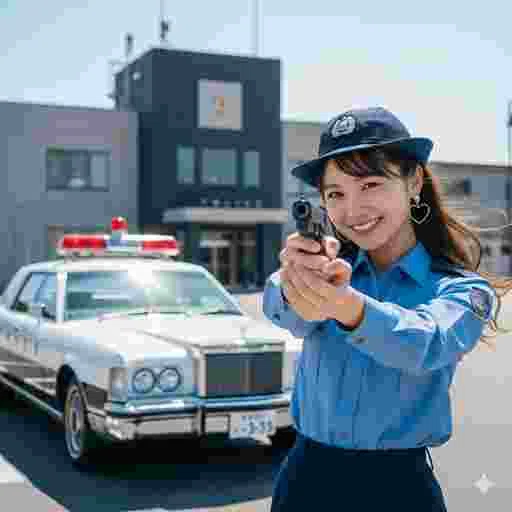 コスプレ 警察官 写真素材（サンプル）013