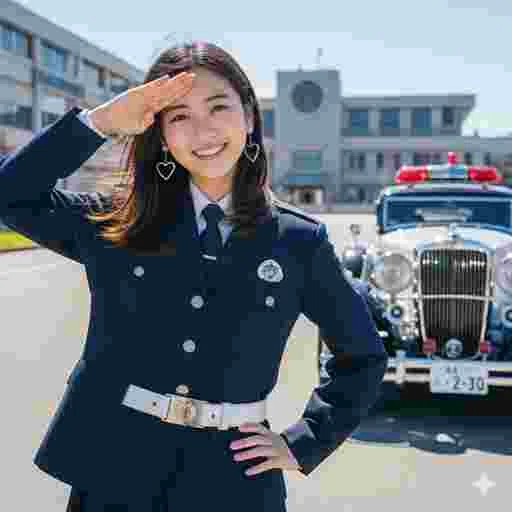 コスプレ 警察官 写真素材（サンプル）03