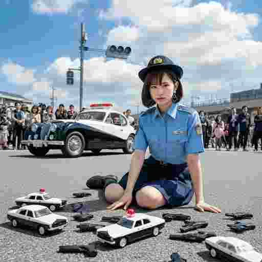 コスプレ 警察官 写真素材（サンプル）022