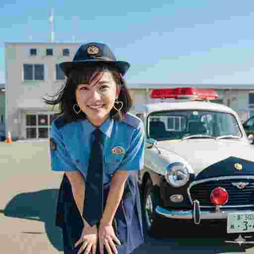 コスプレ 警察官 写真素材（サンプル）06