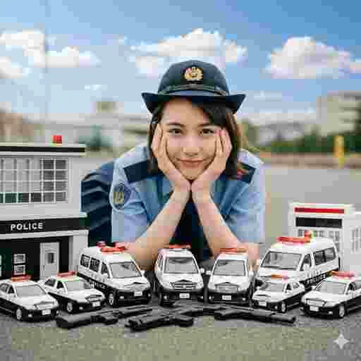 コスプレ 警察官 写真素材（サンプル）014