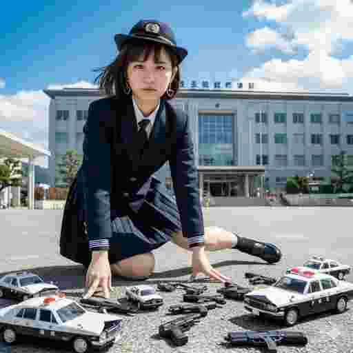 コスプレ 警察官 写真素材（サンプル）018