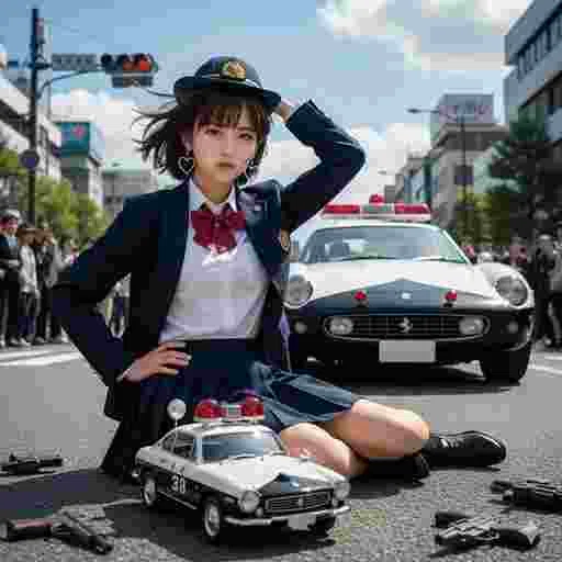 コスプレ 警察官 写真素材（サンプル）028