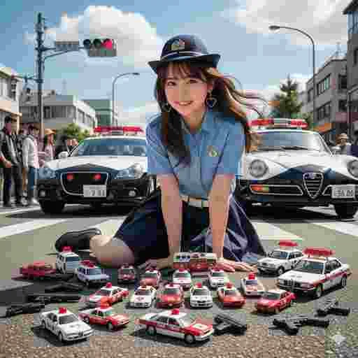 コスプレ 警察官 写真素材（サンプル）031