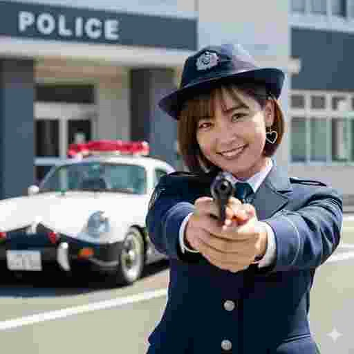 コスプレ 警察官 写真素材（サンプル）034