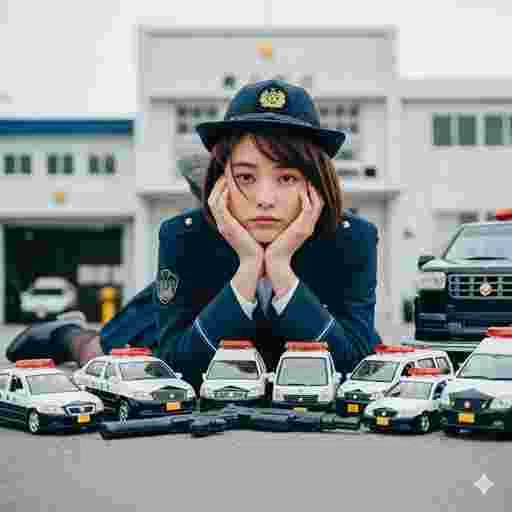 コスプレ 警察官 写真素材/写真販売 AI画像 有料＜40枚：350円＞商用利用可（サンプル）039