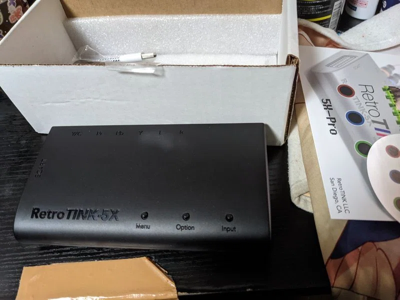 RetroTINK 5X-Proを手に入れました 21/09/25｜こかてぃ