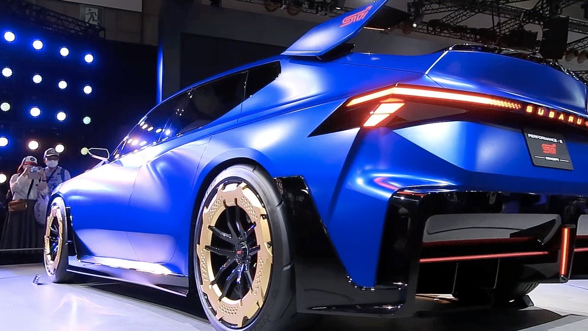 スバルEVコンセプト【東京モビリティショー2025】SUBARU Performance-E STI Concept見てきました!