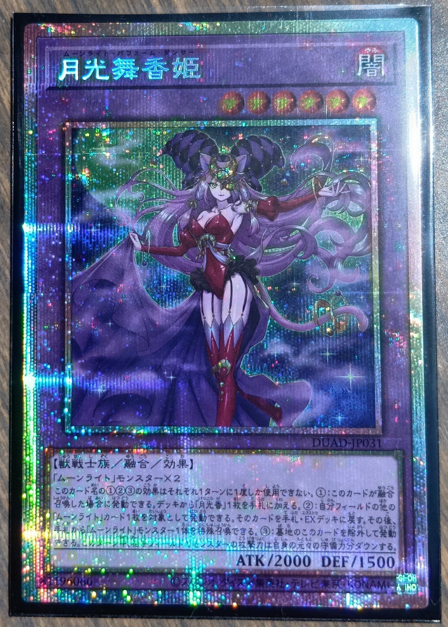 遊戯王 月光(ムーンライト) 展開｜寛大