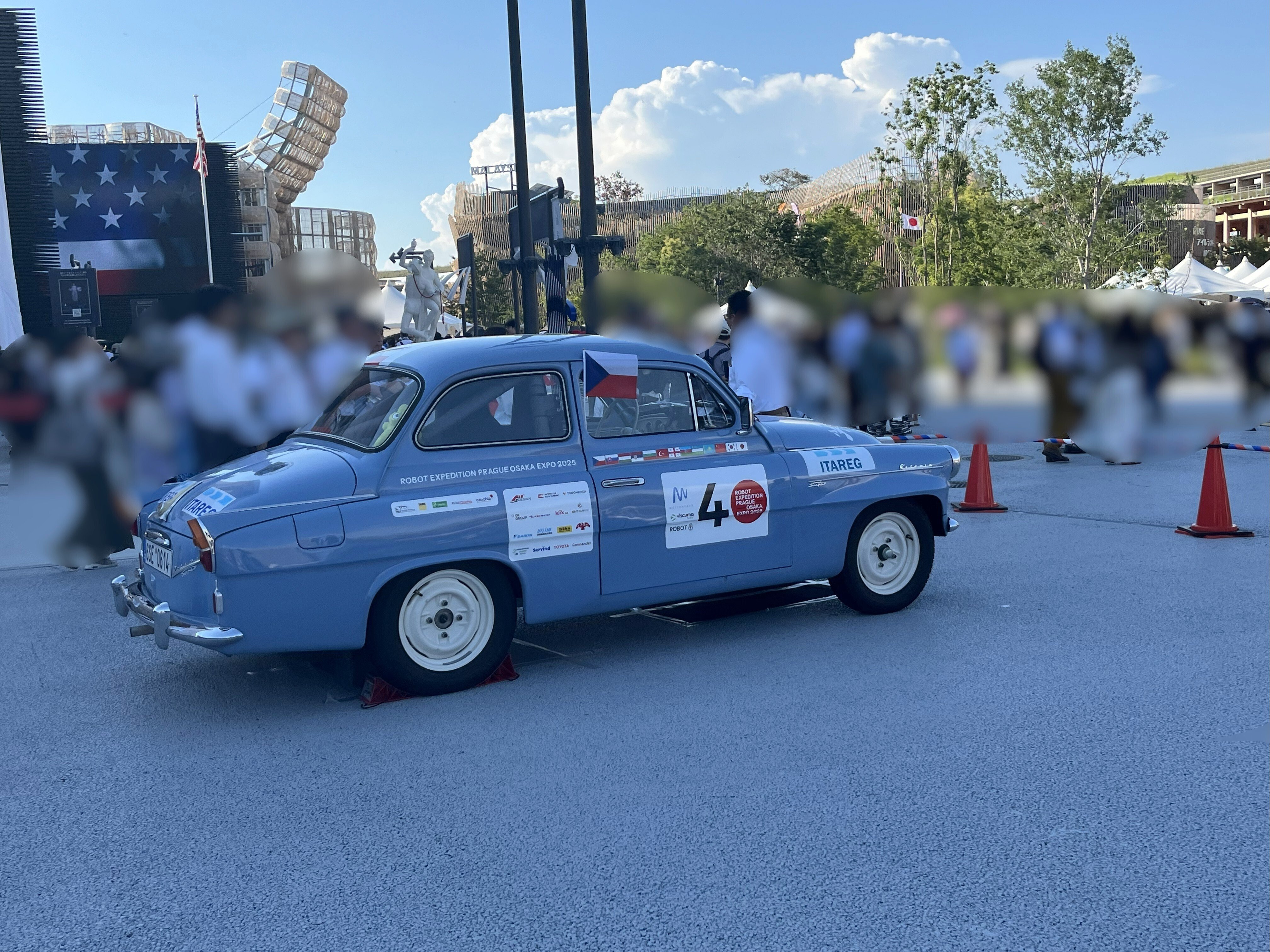 チェコパビリオン・ヴィンテージカーコレクション（2025.07.24thu