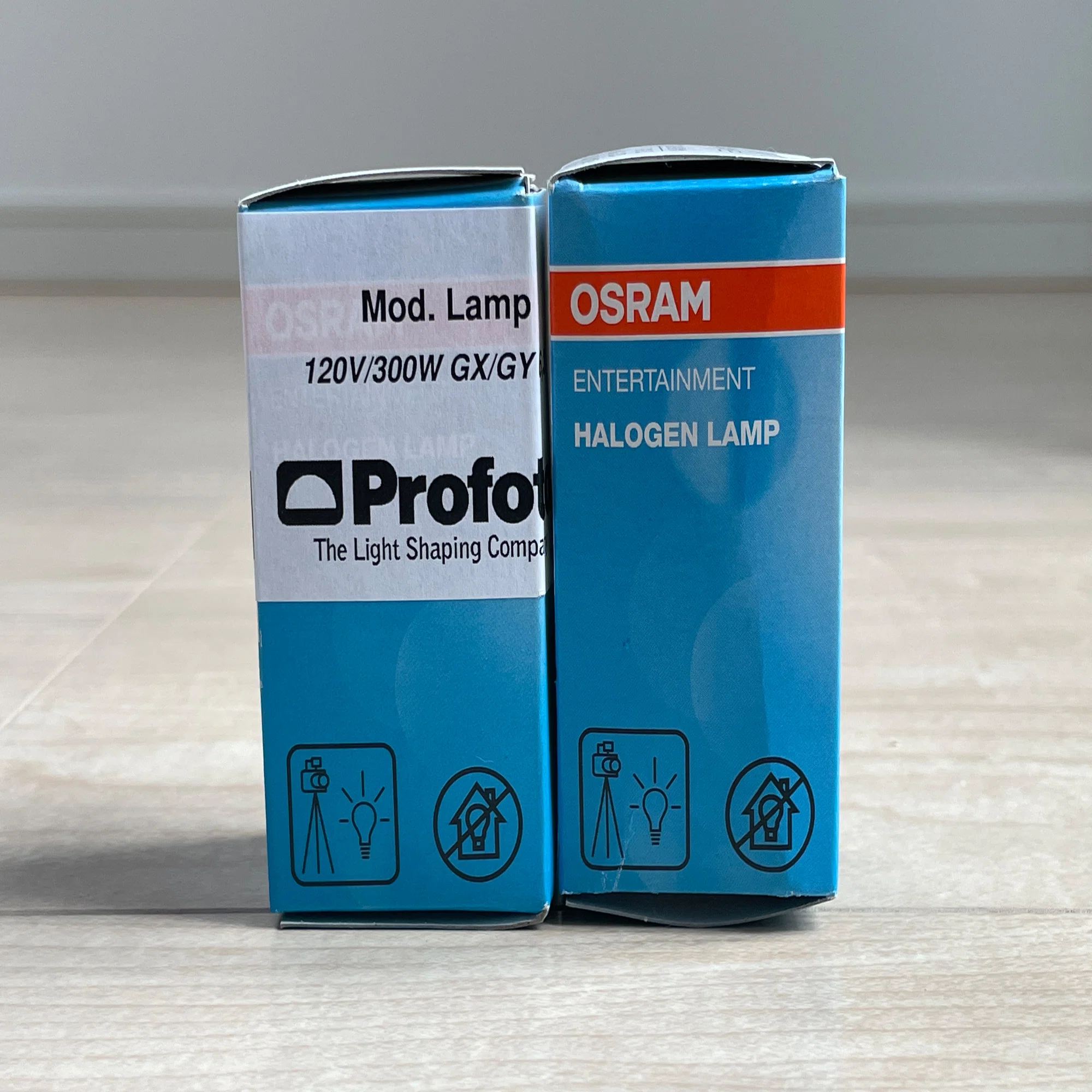 Profoto D1 D2 モデリングランプと ブロンカラー シロス用モデリング 