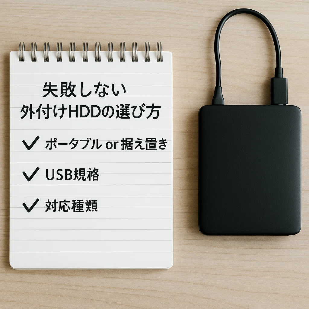 最新版】外付けHDDで写真保存するならコレ！容量別おすすめモデル