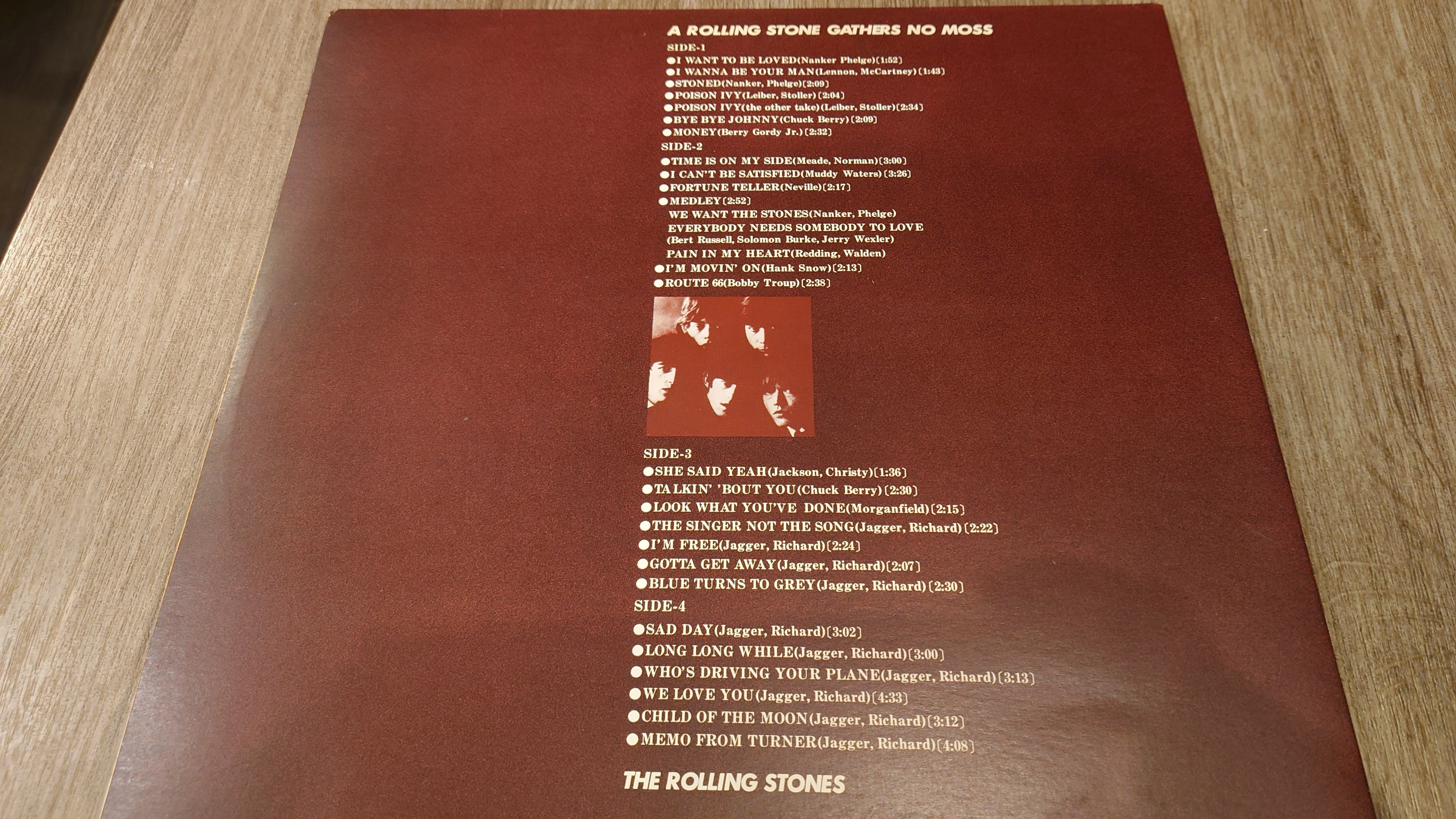 7インチ盤専門店雑記1172「A Rolling Stone Gathers No Moss