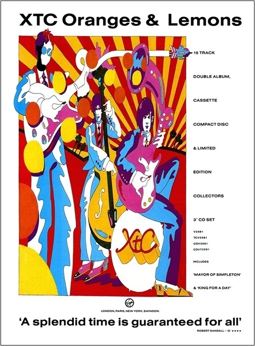 XTCの歩み1966~1999 ～彼らはいつどこでなにをしたか～ 第18回｜boid