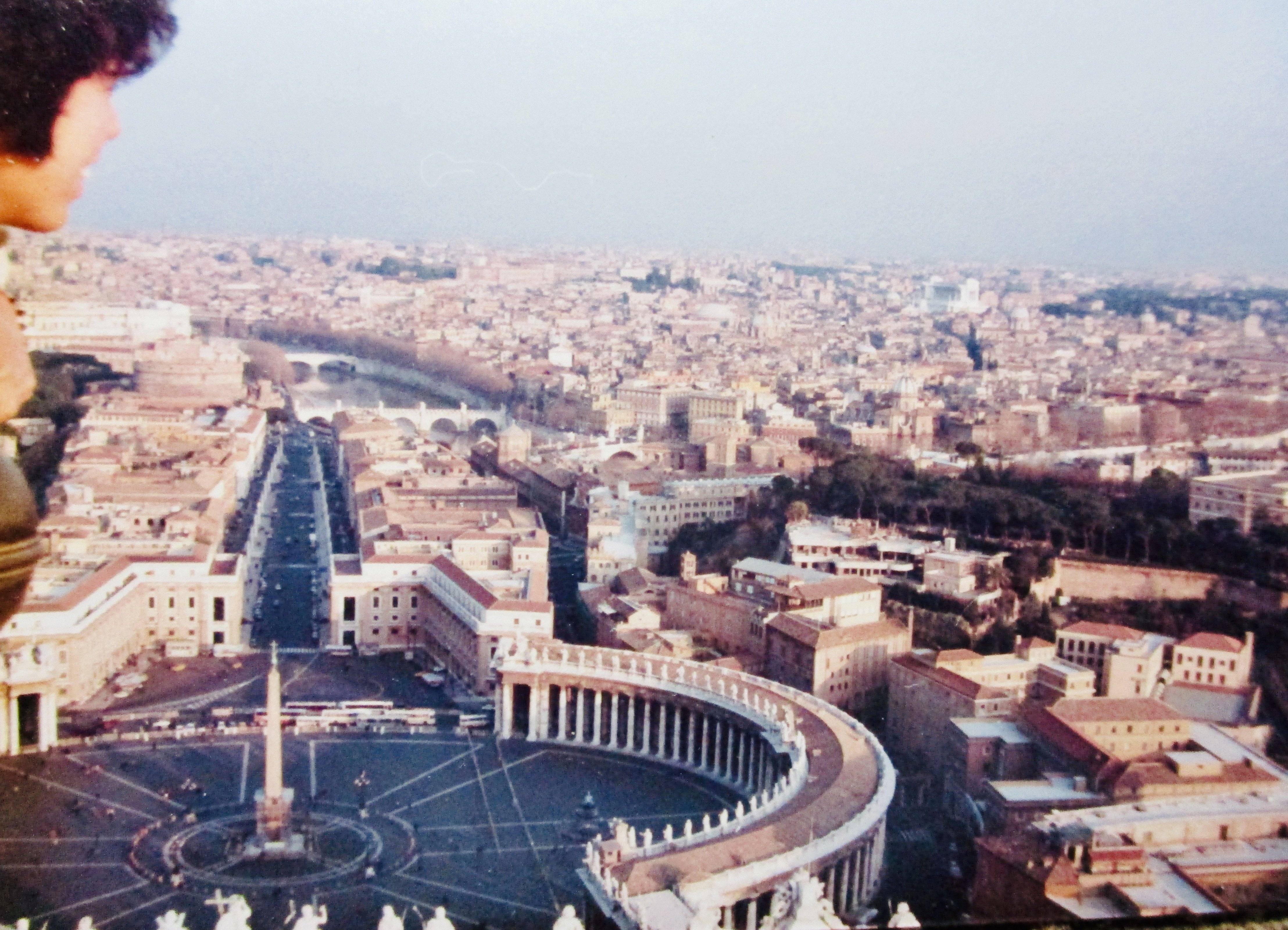 第七章 バチカン市国とローマの遺跡・噴水｜1984年 船でギリシャ