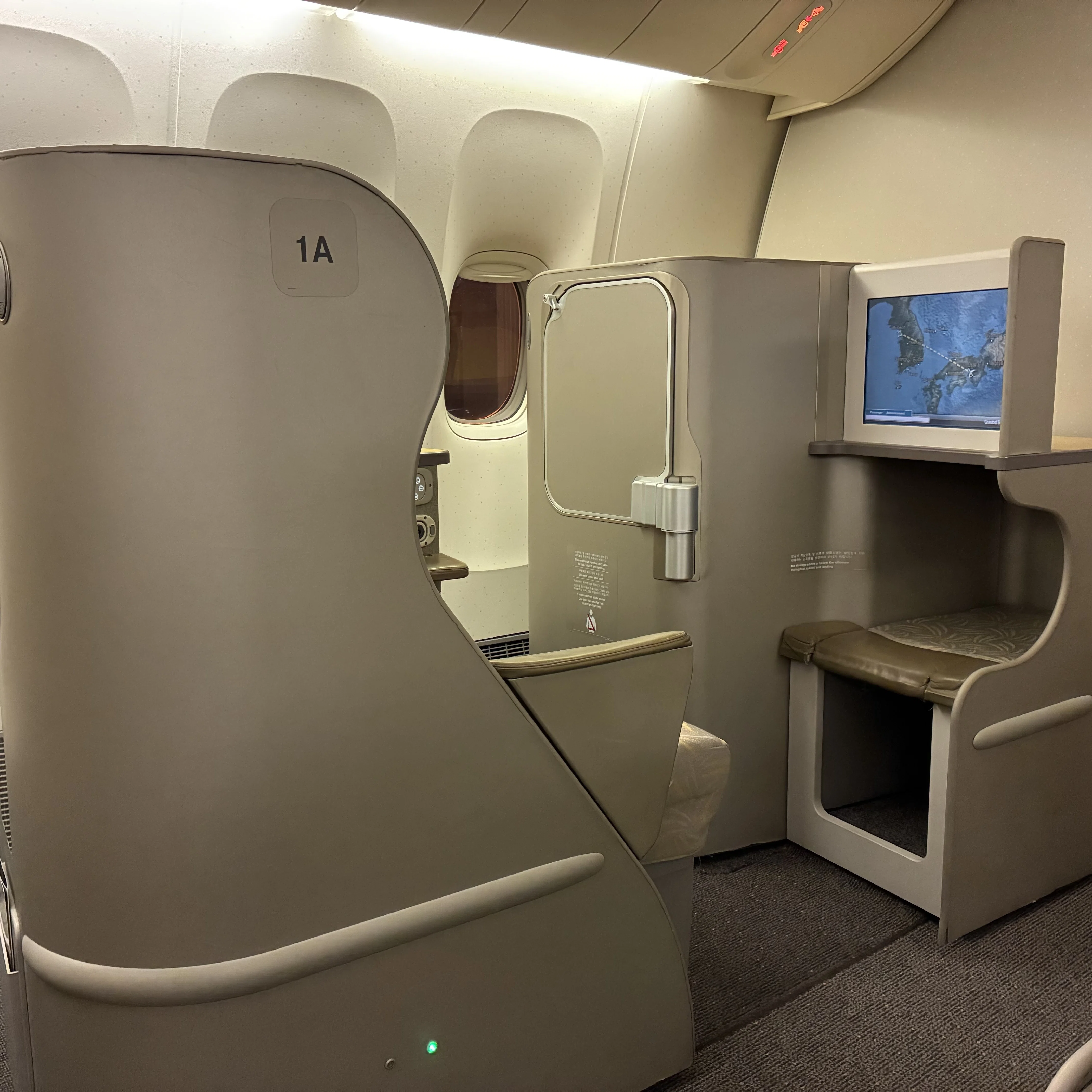 2025年10月アシアナ航空 ビジネスクラス KIX-ICN 搭乗記録