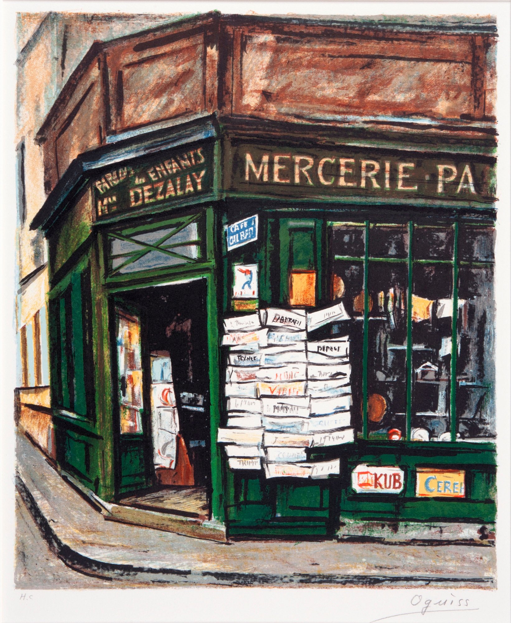 荻須高徳リトグラフ展｜桑原亘之介