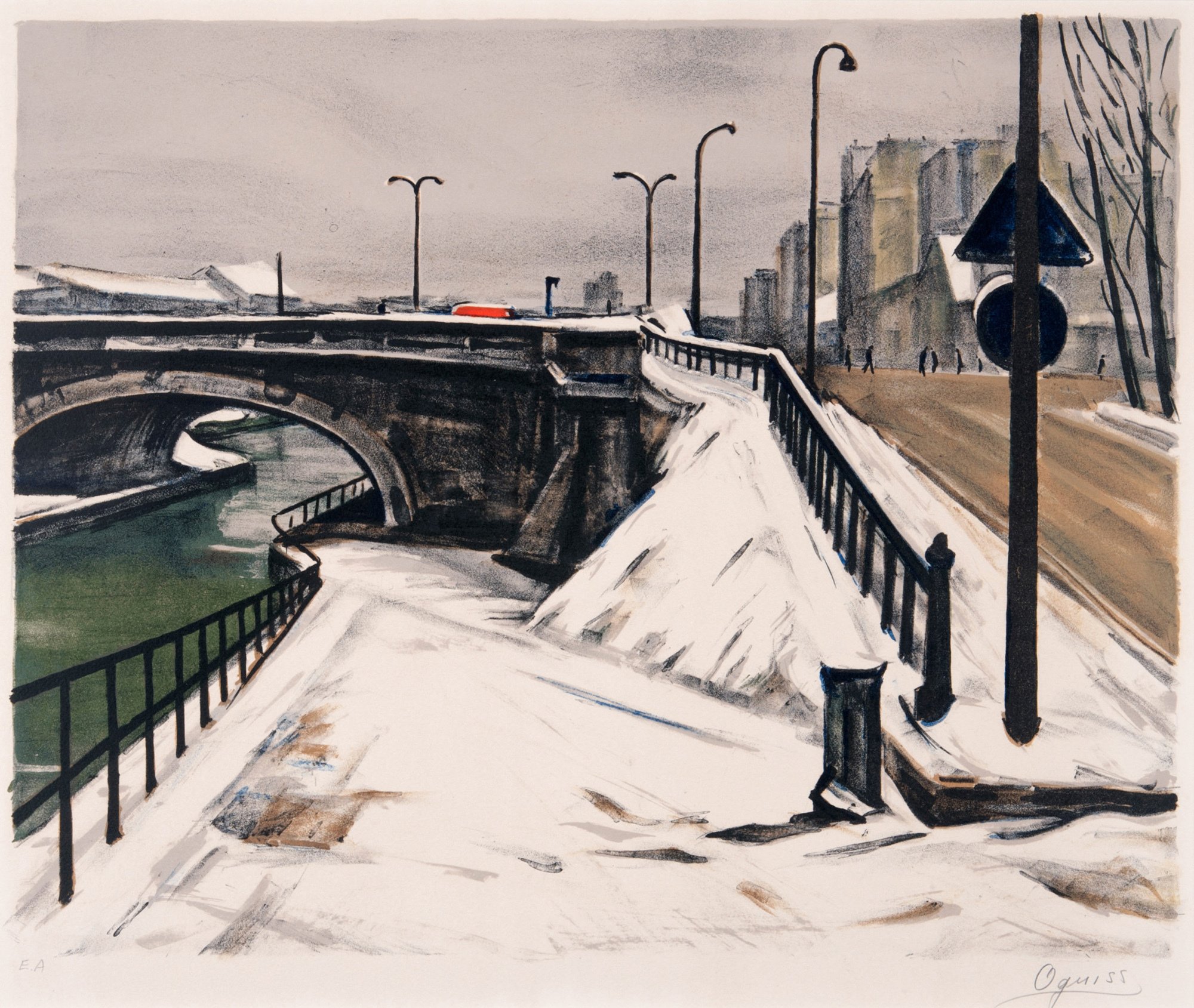 荻須高徳リトグラフ展｜桑原亘之介