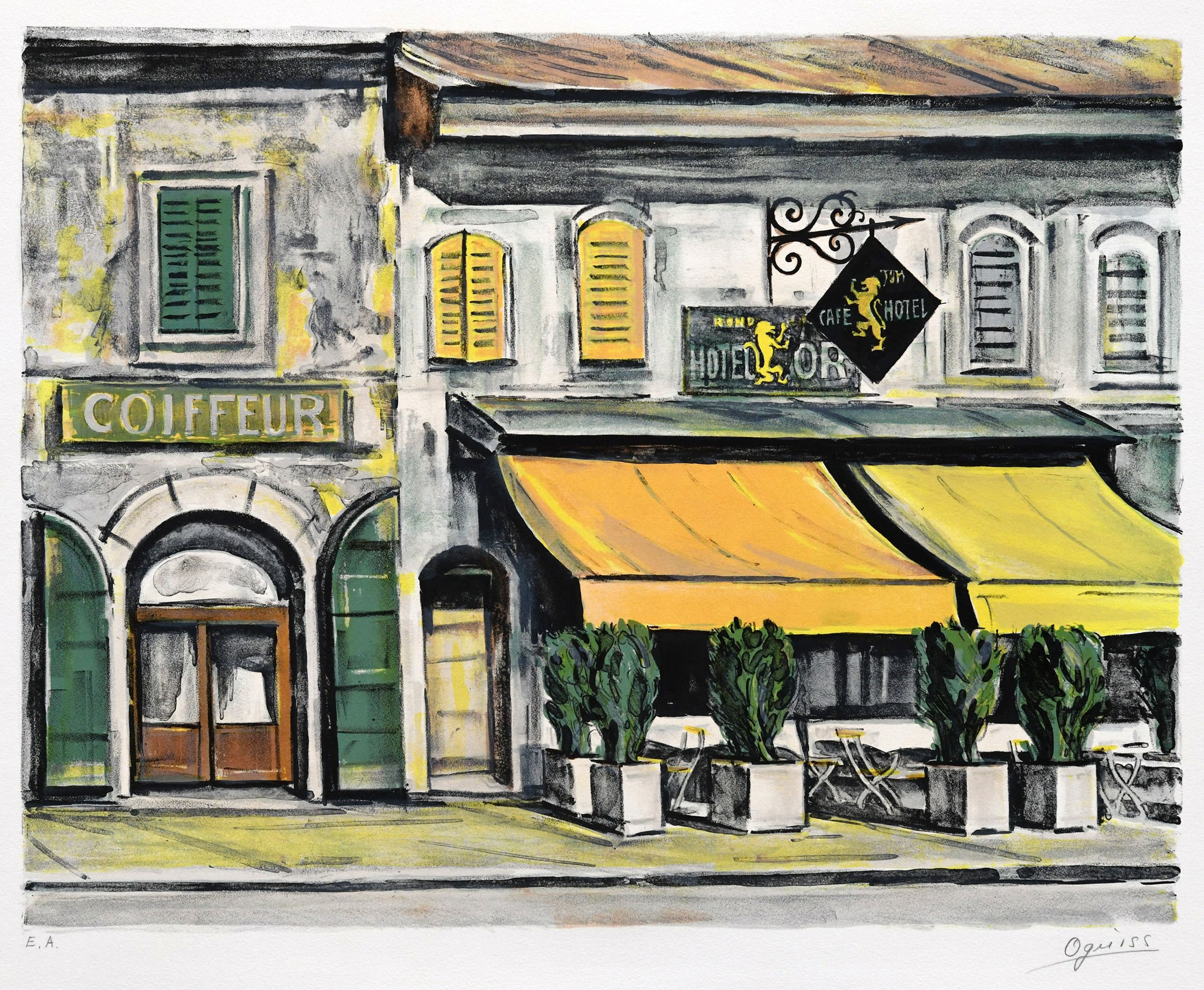 荻須高徳リトグラフ展｜桑原亘之介