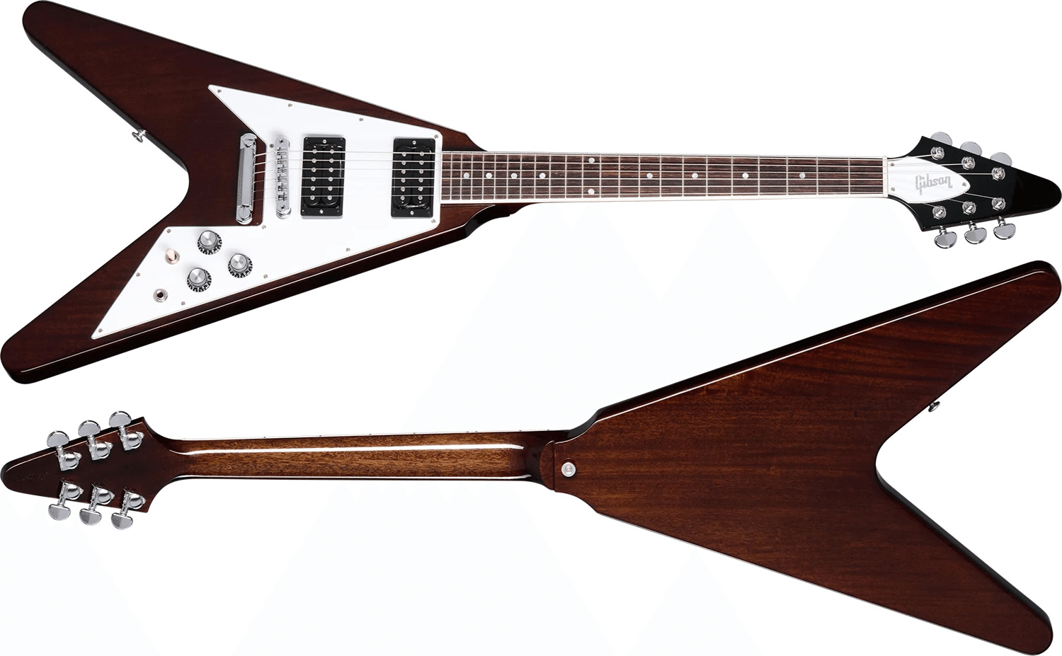 フライングＶ 限定の「ダーク・ウォルナット」カラー！本家ギブソンによる 1970s