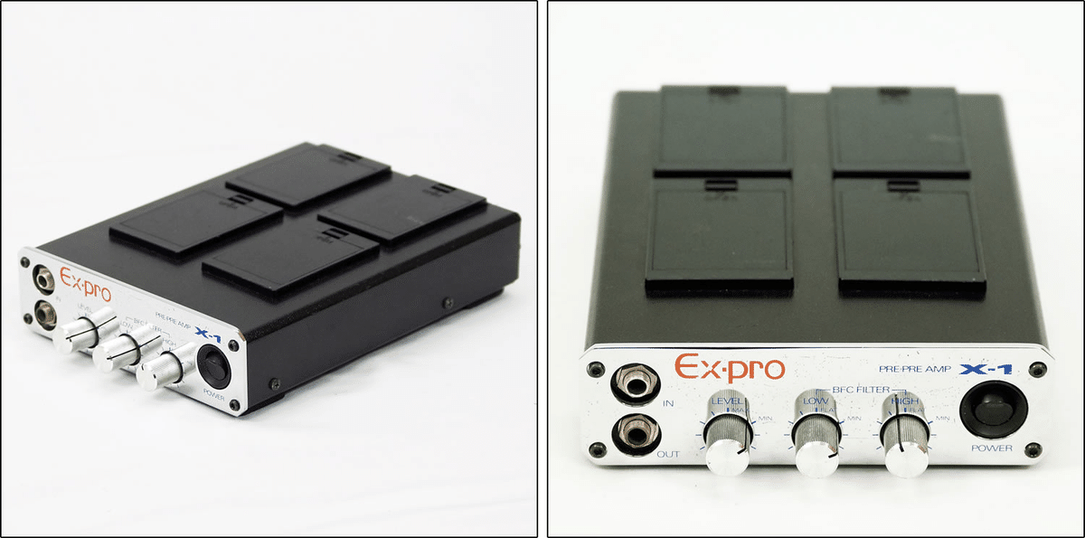 特選中古品！マニアックな逸品「Ex-pro X-1 PRE-PRE AMP」が中古で入荷