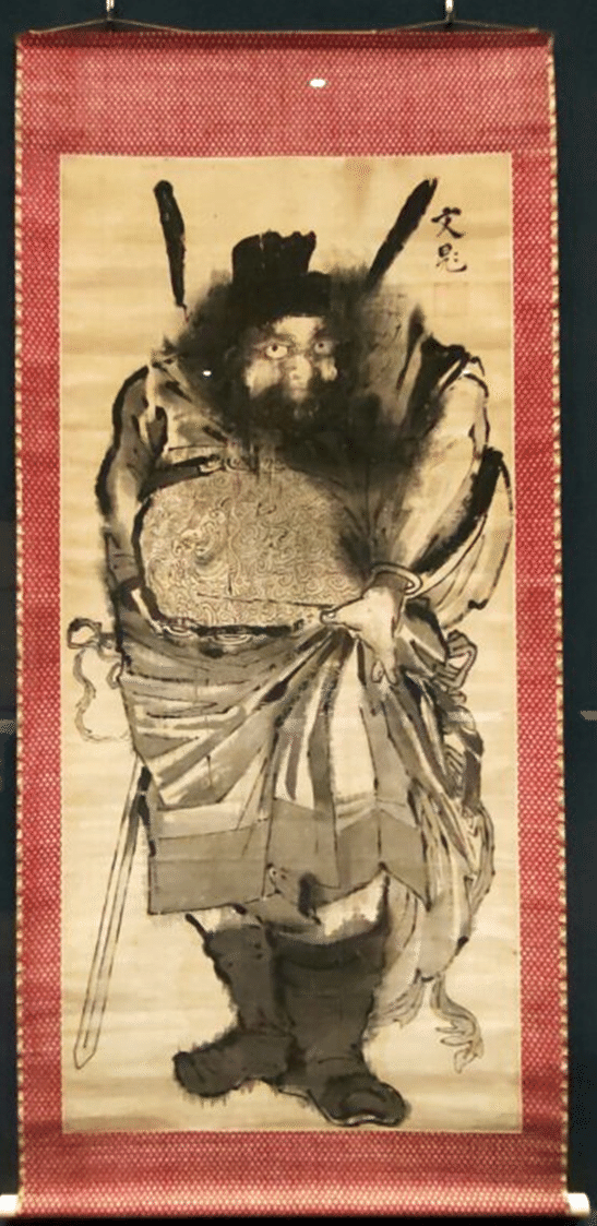 鍾馗図 小泉檀山｜マンガン