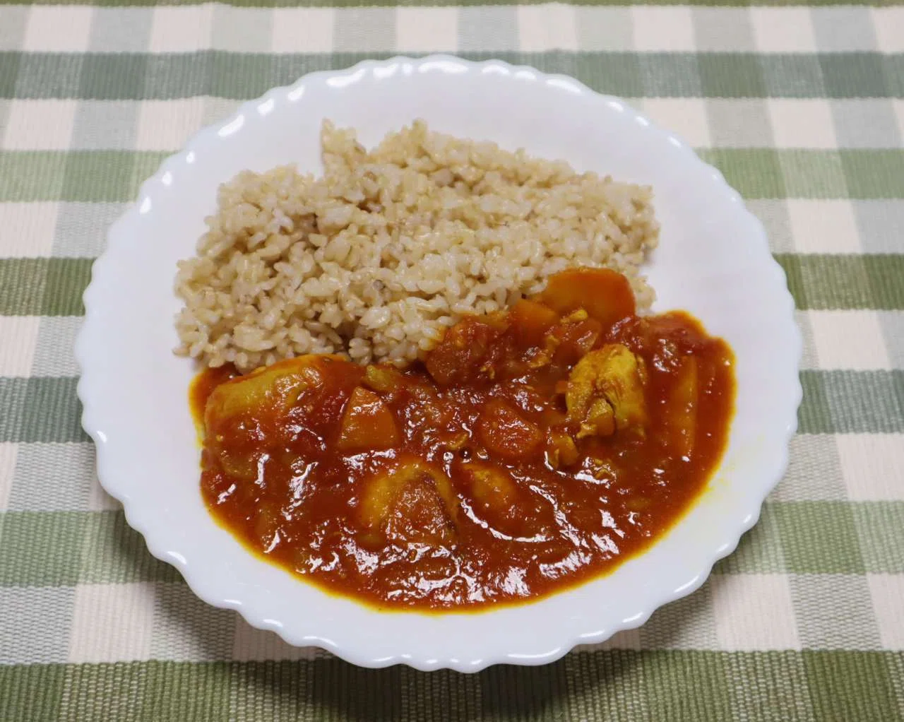 混ぜ技ユニット「もっとクック」でバターチキンカレー：ホットクック