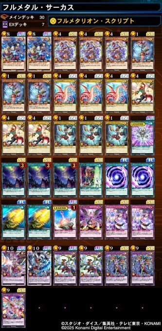 デュエルリンクス（RUSH）Ver13.0環境投稿デッキレシピまとめ｜リェロン