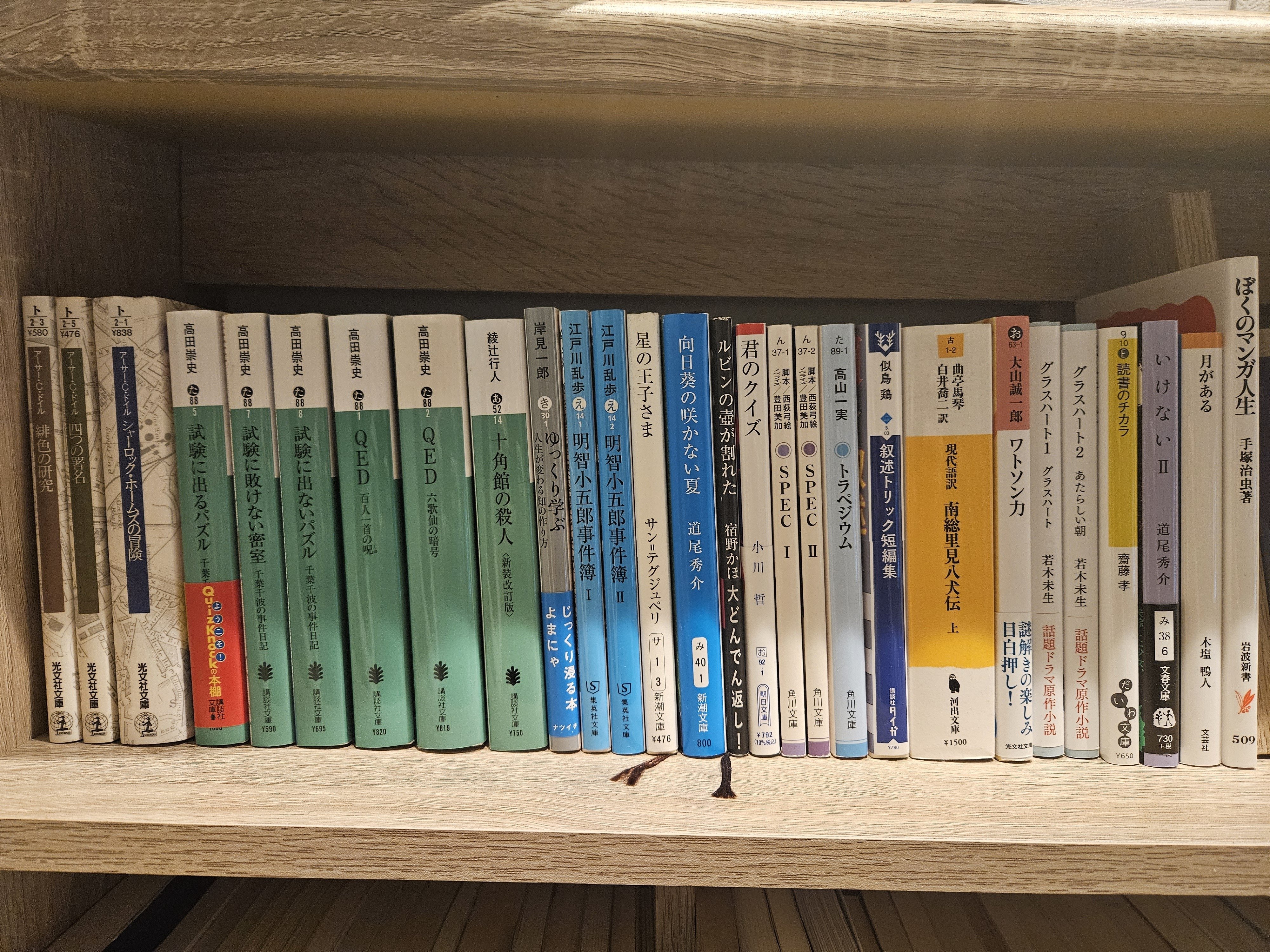 本棚がだんだん埋まってきました｜ワタ