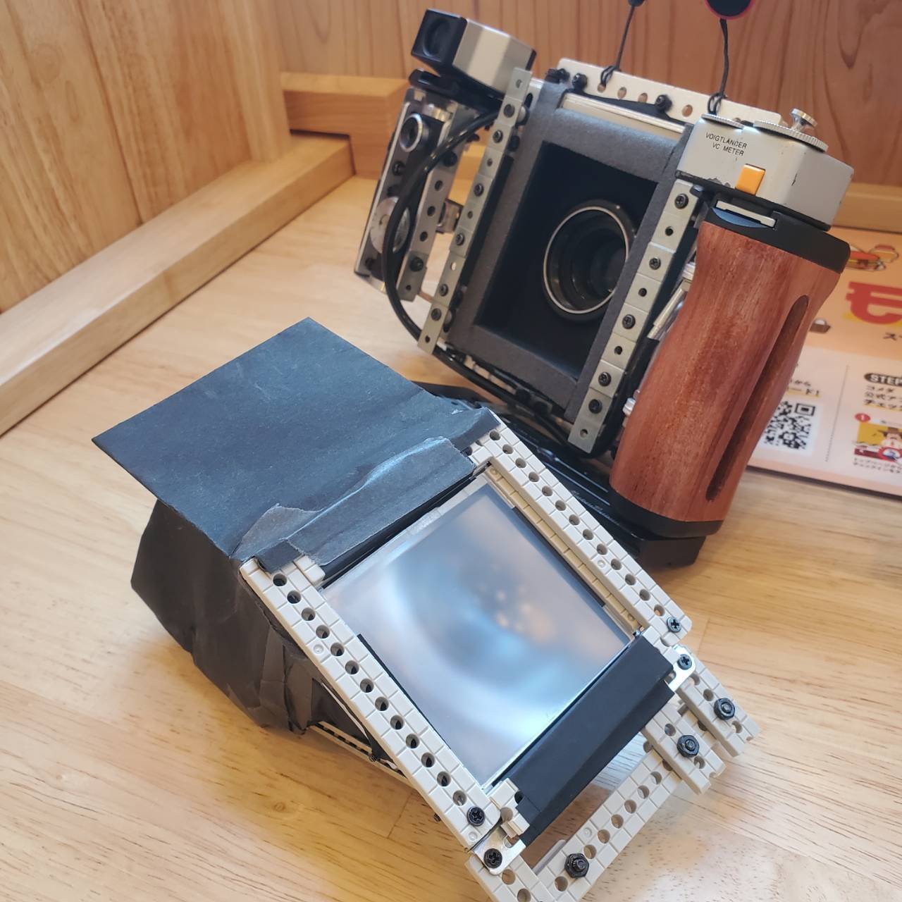 自作中判カメラ三号機(L39マウント)やで。｜Yoshimin📸(ライカスキー)
