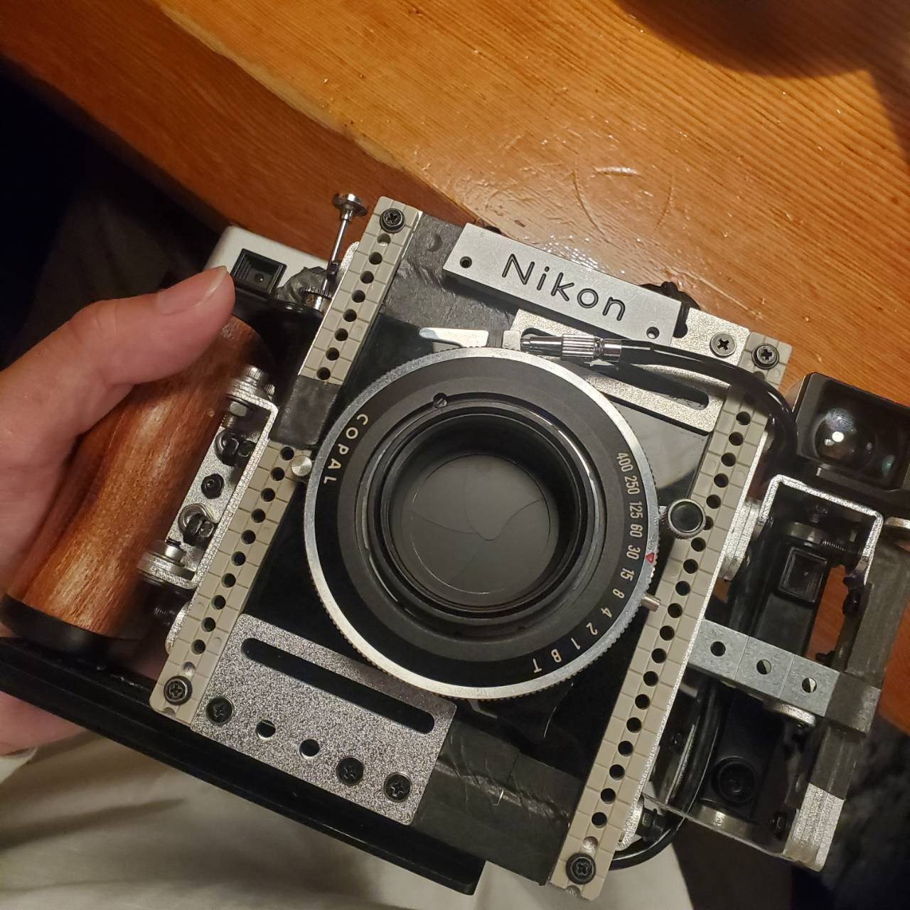 自作中判カメラ三号機(L39マウント)やで。｜Yoshimin📸(ライカスキー)