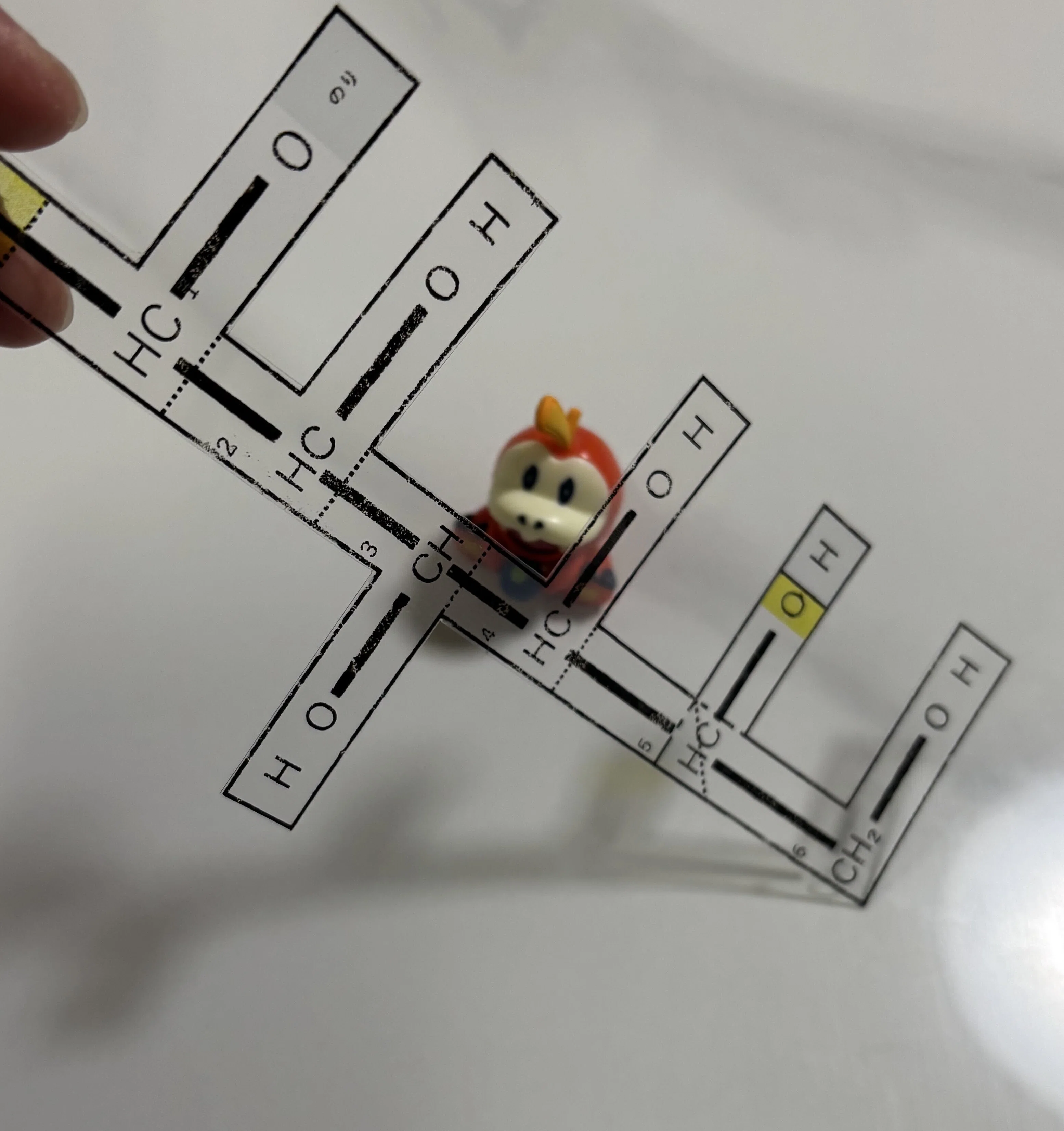 クリア版・糖類ペーパークラフトを作ってみた｜宮元一賢⌬Miyamol