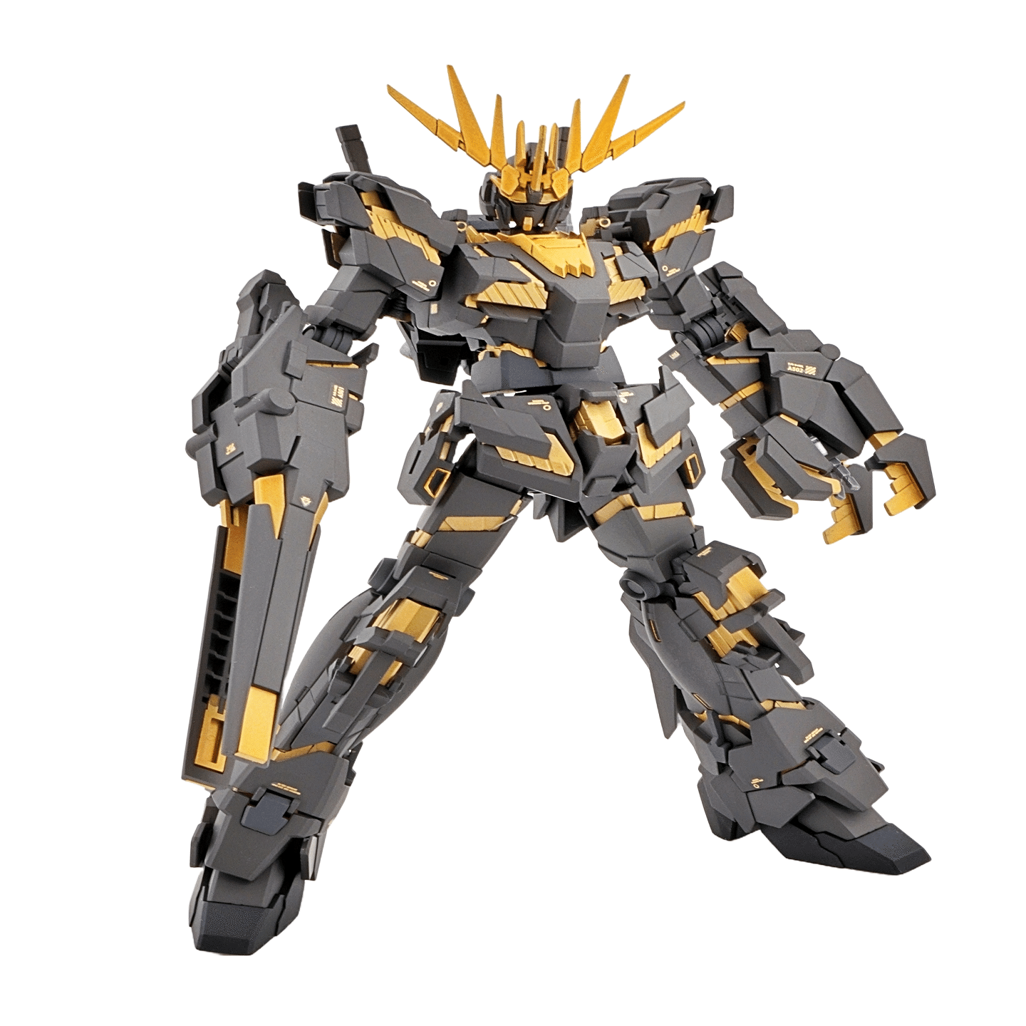HG ユニコーンガンダム2号機 バンシィ イチオシ塗料：グラファイト
