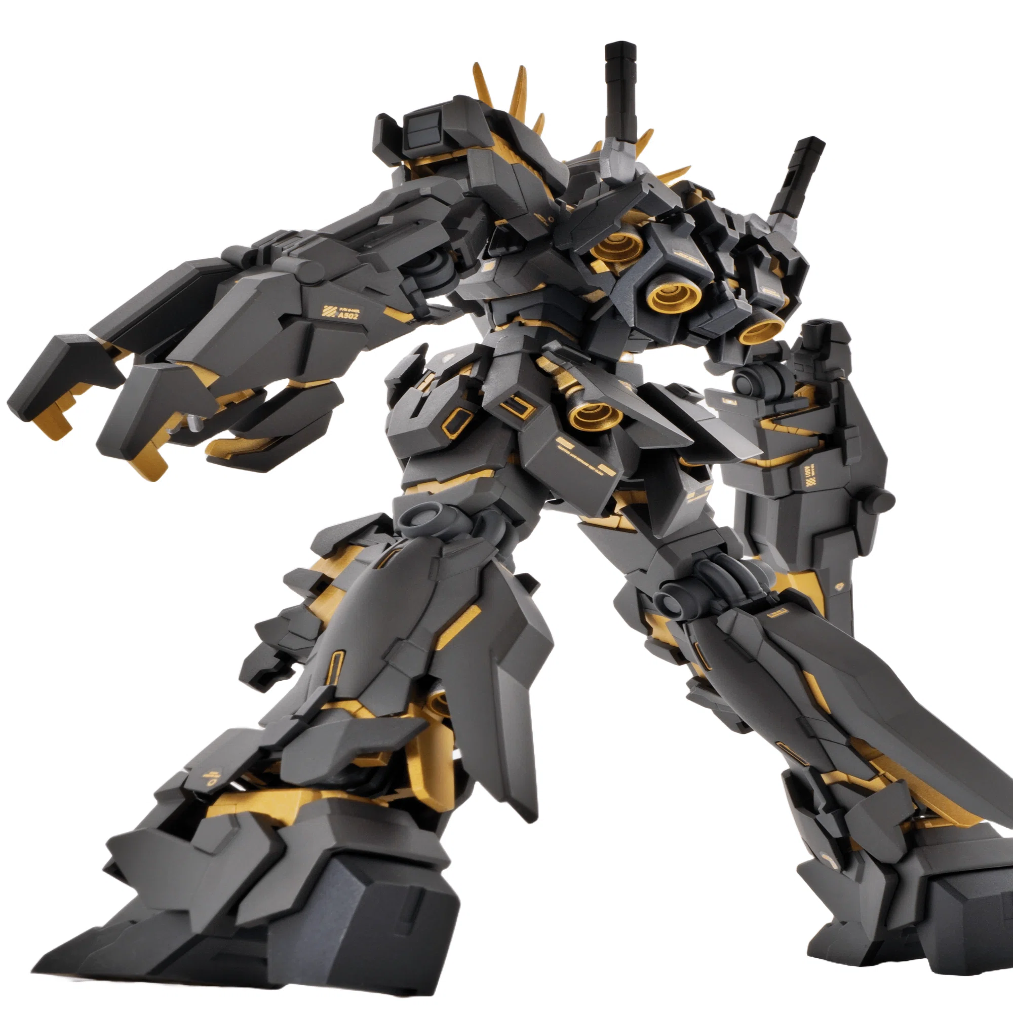 HG ユニコーンガンダム2号機 バンシィ イチオシ塗料：グラファイト